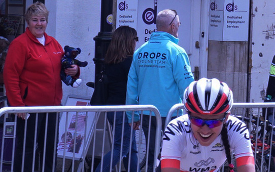 Kasia Niewiadoma, Women's Tour 2017 Stage 1, Kettering